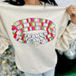 Holly Jolly Friendship Bracelet DTF Sweatshirt