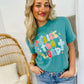 Praise The Lord Scribble Bubble Font DTF tee