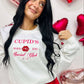 Cupid's Social Club Embroidered Sweatshirt
