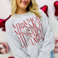 Mi Amor Elegant Rose DTF Sweatshirt