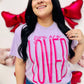 You Are Loved Tall Valentine's DTF Tee