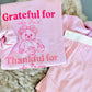 Grateful And Thankful Teddy Bear Sweatshirt