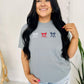 Patriotic Bow Embroidered Tee