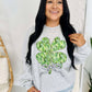 Brush Stroke Clover DTF Sweatshirt