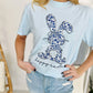 Happy Easter Chino Bunny Rabbit DTF Tee