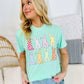 4 Checkered Bunny Stack DTF Tee