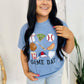 Game Day Baseball Things Collage DTF Tee