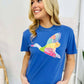 Faux Patchwork Quilted Duck DTF Tee