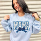 Navy Chino Mama Bow Patch Sweatshirt
