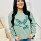 Duck Outline Puff Sweatshirt