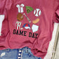 Game Day Baseball Doodle's DTF Tee