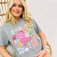 Floral Western Boot Box Collage DTF Tee