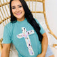 Brushed People DTF Cross With Verse DTF Tee