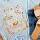 He Is Risen Yellow Floral DTF Tee