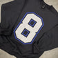Varsity Number Double Puff Glitter Top