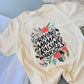 Praying Mama Raising Warriors Floral DTF