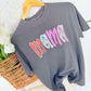 Custom Neon Preppy Multi DTF Tee