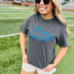Custom Tiny Bow Puff Graphic Tee