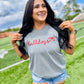 Custom Tiny Bow Puff Graphic Tee