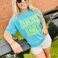 Custom Hollow Varsity Stacked Puff Graphic Tee