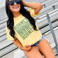 Custom Mascot Attack Font DTF Graphic Tee