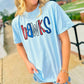 Custom Bubble Mascot Graphic Tee
