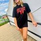 Custom Bow Let's go Mascot Graphic Tee