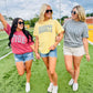 Custom Coquette Bow Varsity Graphic Tee