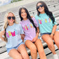 Custom Multi Retro Bubble Mascot Graphic Tee