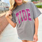 Custom Chunky Varsity Mascot Graphic Tee