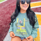 Custom Mascot Field Goal Graphic Sweatshirt