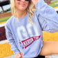 Custom Go Mascot Banner Graphic Sweatshirt