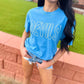 Custom Hollow Lines Mascot Graphic Tee