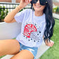 Custom Starry Helmet Graphic DTF Tee
