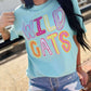 Custom Neon Fun Party Summer Font Graphic Tee
