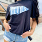 Custom Watercolor School Banner Graphic Tee