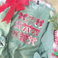 Santa Bows Trio Stack DTF Sweatshirt