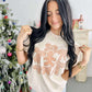 Gingerbread Cookie Bows DTF Graphic Tee
