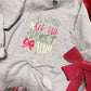 O Come Christmas DTF Graphic Sweatshirt
