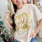 Merry & Bright Christmas Puff Tee