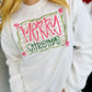 Christmas Gingham DTF Graphic Tee