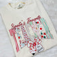 Santa Favorite Teacher Bow Graphic Tee