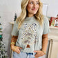 Camo Tree Christmas DTF Graphic Tee