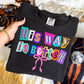 His Way Color Blocks Graphic DTF