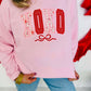 Xoxo Berry Applique Sweatshirt