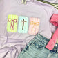 Faith Cross and Bow Trio DTF Design