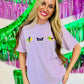 Mardi Gras Trinket Trio Chenille Patch Tee