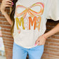 Mama Painted Bow DTF Design