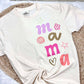 Mama Doodle Vertical DTF Tee
