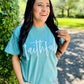Faithful Script Puff Tee